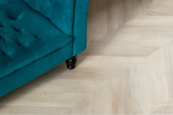 Кварцвиниловая плитка VINILAM PARQUET CHEVRON RI4445118CL4 Шеврон Сезар Glue
